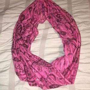 Pink Infiniti scarf